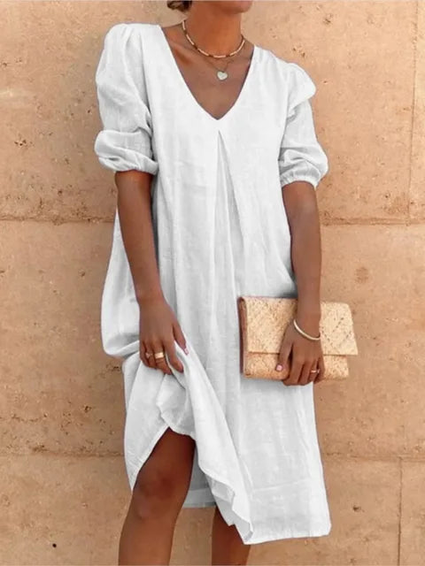Abito Midi Elegante e Casual da Donna