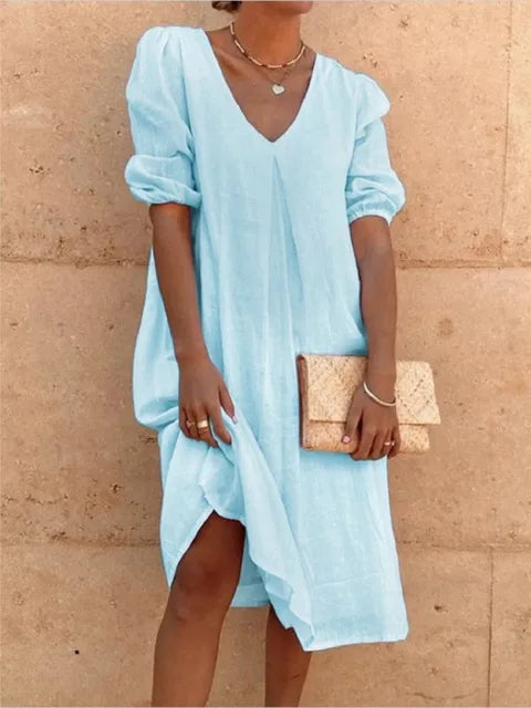 Abito Midi Elegante e Casual da Donna