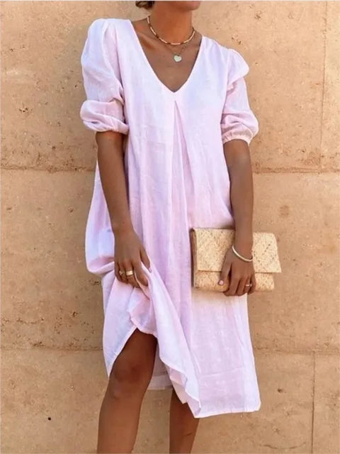 Abito Midi Elegante e Casual da Donna
