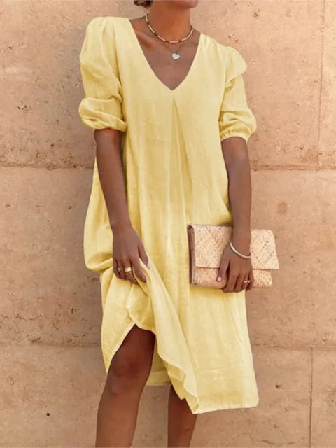 Abito Midi Elegante e Casual da Donna
