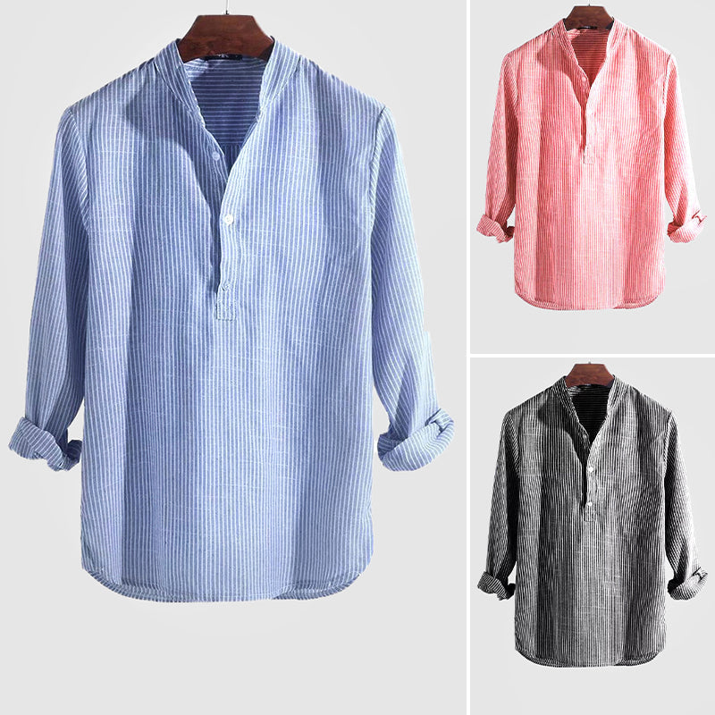 Camicia da uomo classica e traspirante