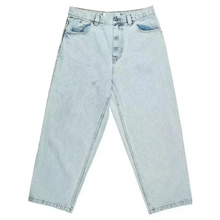Jeans oversize stile skater per uomo