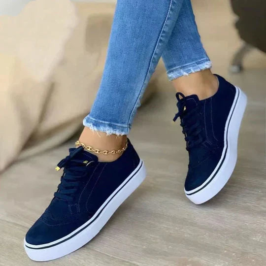 Sneakers ortopediche da donna con lacci