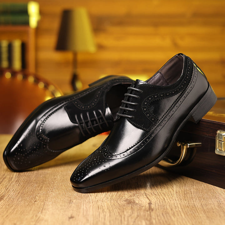 Eleganti scarpe da uomo in pelle da lavoro