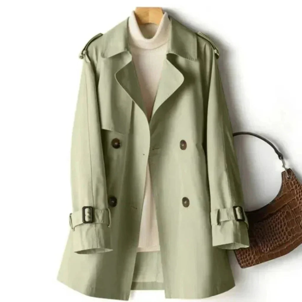 Trench classico doppiopetto da donna