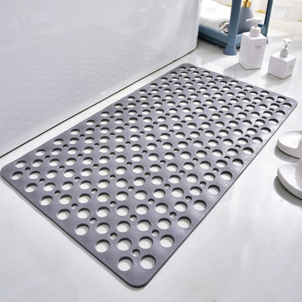 Tappetino doccia antiscivolo Quick Drain con ventose per una presa sicura