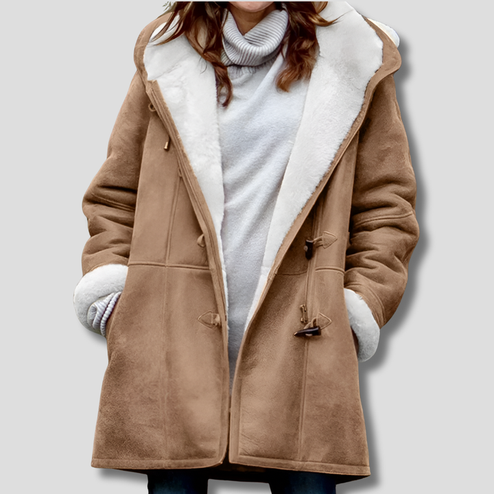 Cappotto invernale lungo da donna