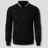 Maglione con cerniera da uomo comodo e caldo