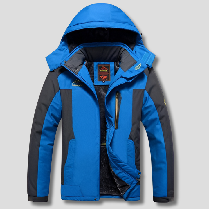 Chaqueta de invierno para hombre: estilo casual moderno con acabado impermeable