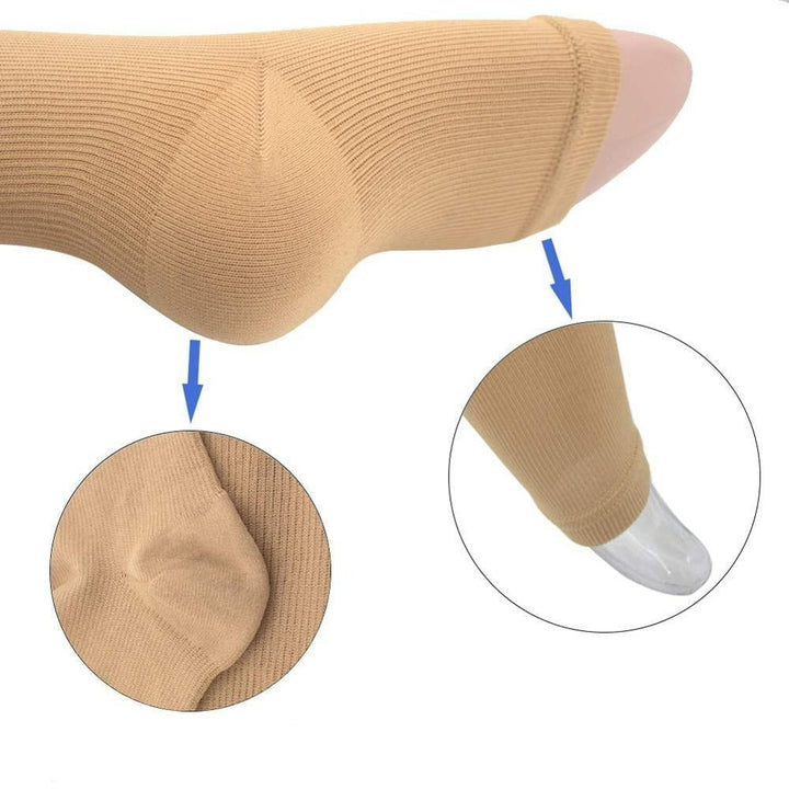 Calze elastiche con chiusura lampo