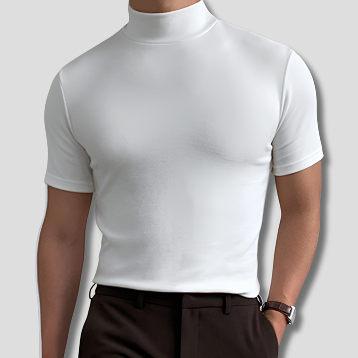 Maglia a collo alto traspirante da uomo