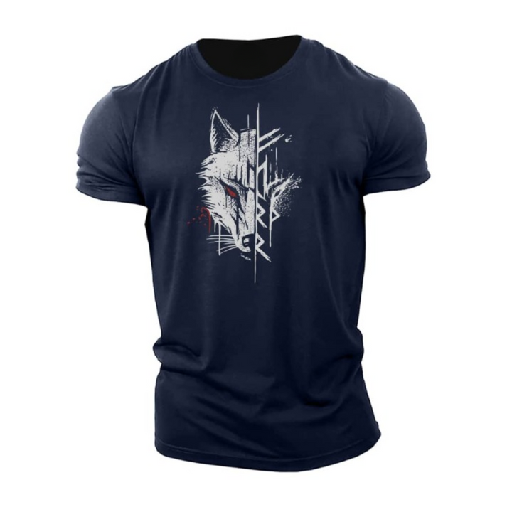 T-shirt da uomo in cotone a maniche corte