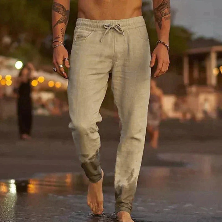 Pantaloni di lino per uomo