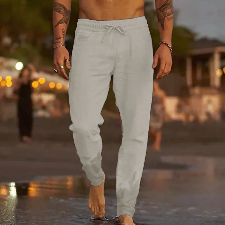 Pantaloni di lino per uomo