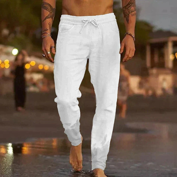 Pantaloni di lino per uomo
