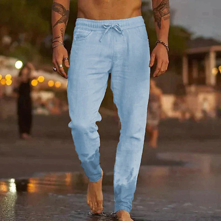 Pantaloni di lino per uomo