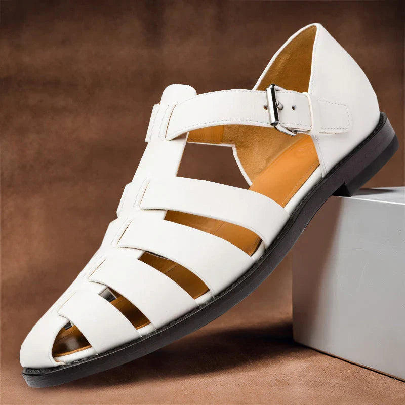 Sandali in pelle da uomo