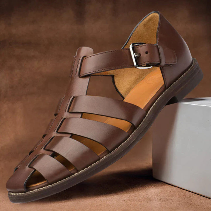 Sandali in pelle da uomo