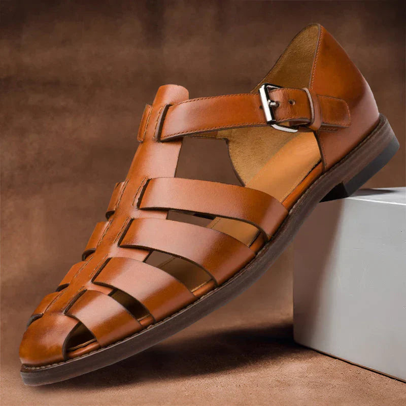 Sandali in pelle da uomo