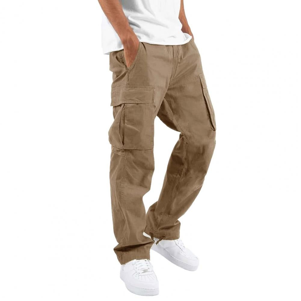 Pantaloni cargo da uomo flessibili e confortevoli