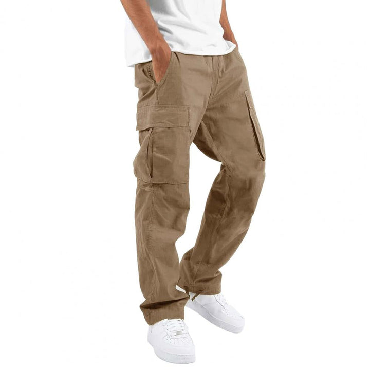 Pantaloni cargo da uomo flessibili e confortevoli