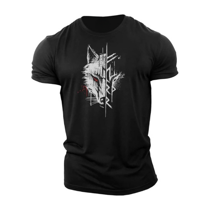 T-shirt da uomo in cotone a maniche corte
