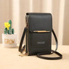 Borsa a tracolla con touch screen da donna