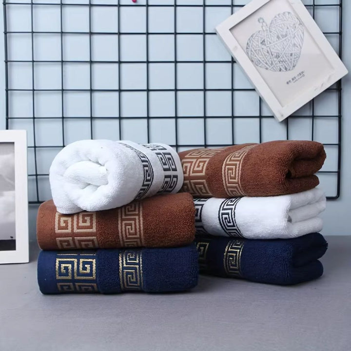 Casa Luxe Set di asciugamani in cotone Athena (2 pezzi)