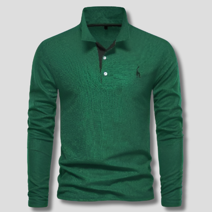 Maglione polo casual da uomo Alonso
