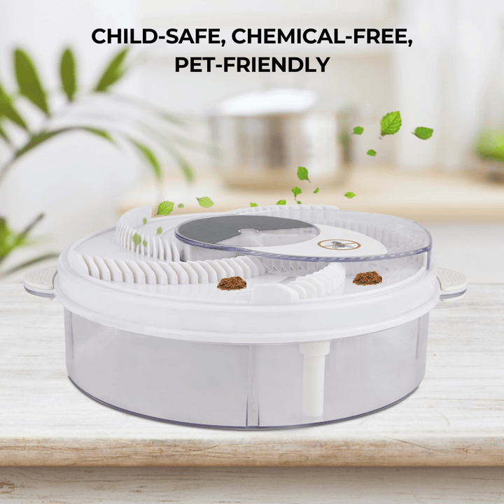 Acchiappa-mosche automatico per uso domestico ed esterno