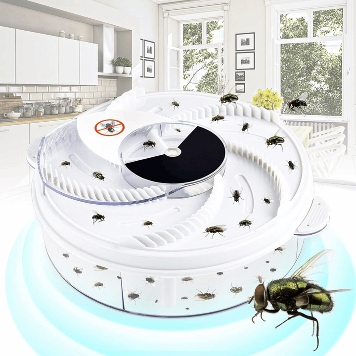 Acchiappa-mosche automatico per uso domestico ed esterno