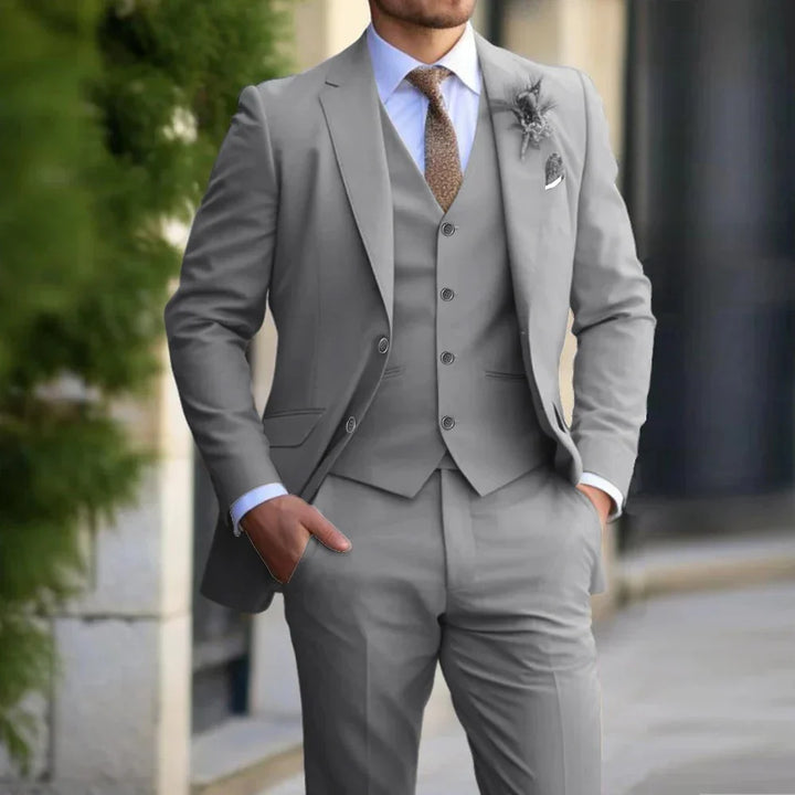 Brecken Elegante abito a tre pezzi da uomo