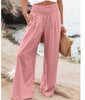 Pantaloni palazzo eleganti ed elasticizzati da donna