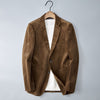 Giacca casual elegante in velluto a coste strutturato