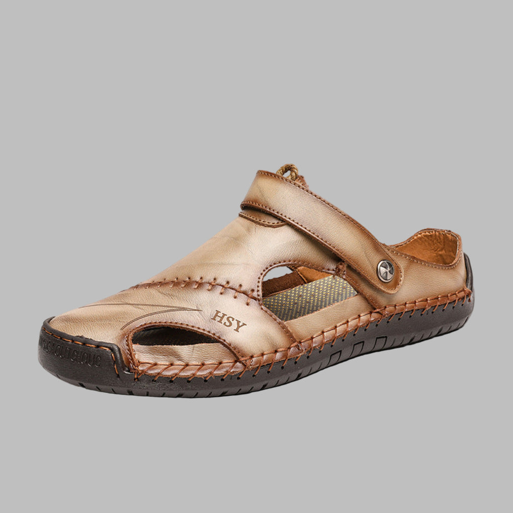 Sandali comodi in pelle da uomo Comfort per le avventure estive