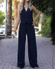 Elegante set di blazer senza maniche per donna