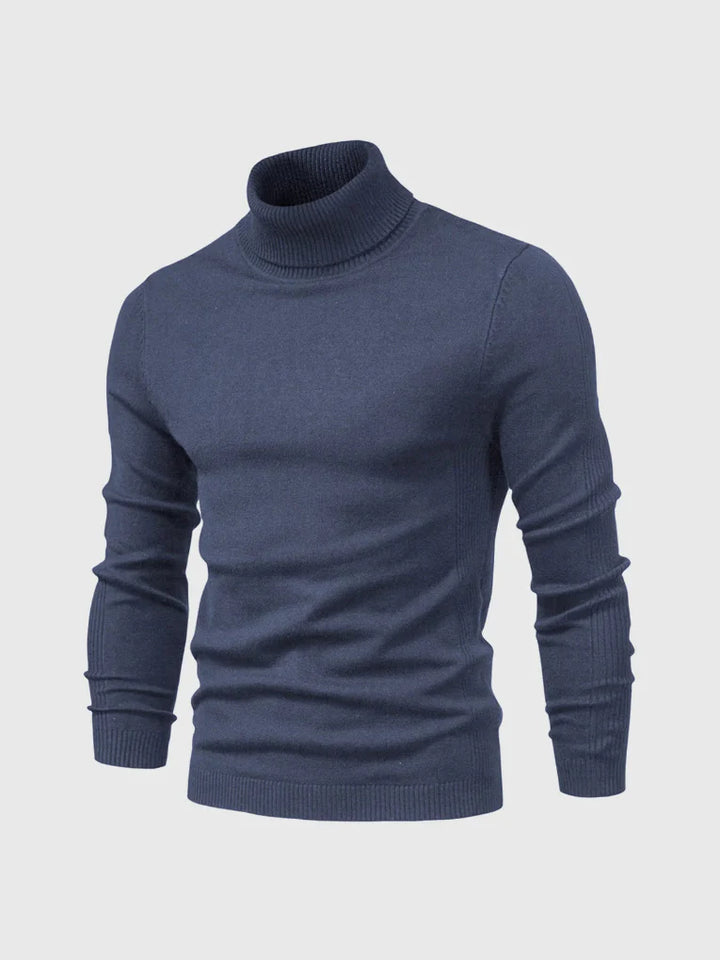 Maglione a collo alto da uomo