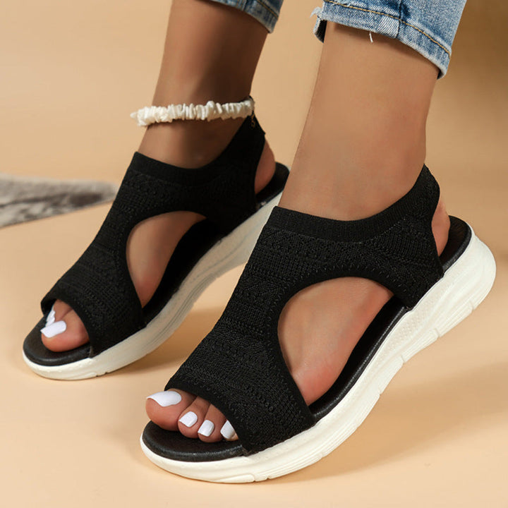 Sandali sportivi con tomaia in maglia ammortizzata Ortho