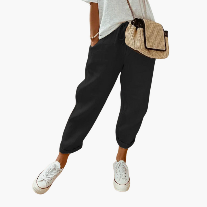 ComfortFit - Pantaloni da Jogging con Vita Elasticizzata e Cordoncino