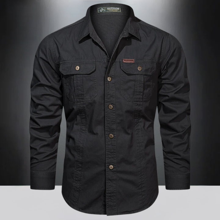 Camicia a maniche lunghe da uomo per attività all'aperto