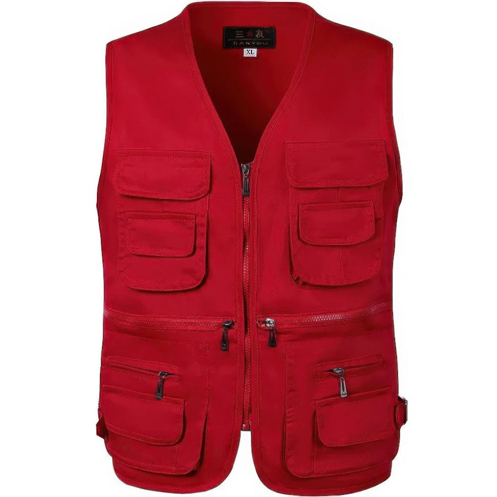 Gilet da trekking multifunzionale per uomo