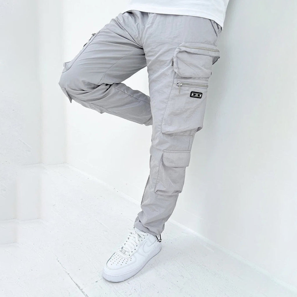 Pantaloni cargo multitasche da uomo dalla vestibilità classica