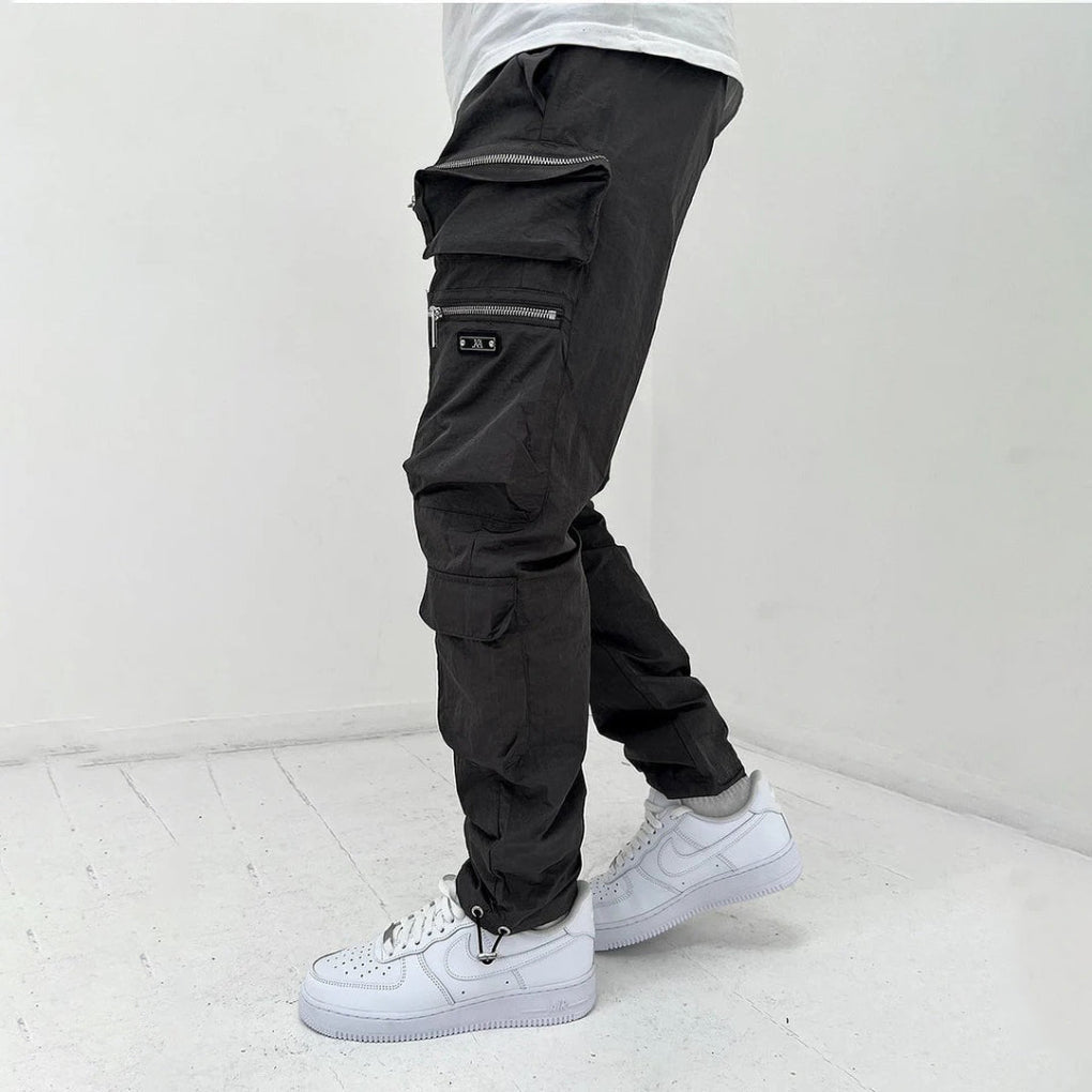 Pantaloni cargo multitasche da uomo dalla vestibilità classica