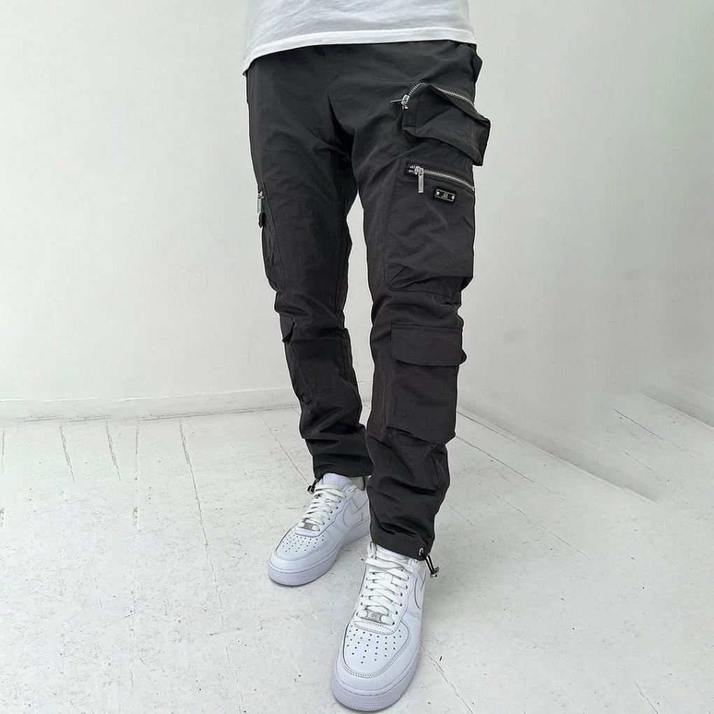 Pantaloni cargo multitasche da uomo dalla vestibilità classica