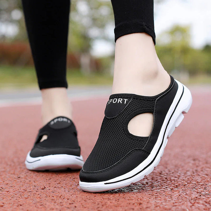 Scarpe casual ortopediche senza lacci per donna