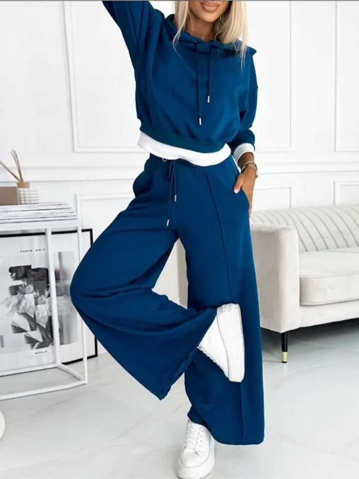 Elegante set da jogging per donna in due pezzi