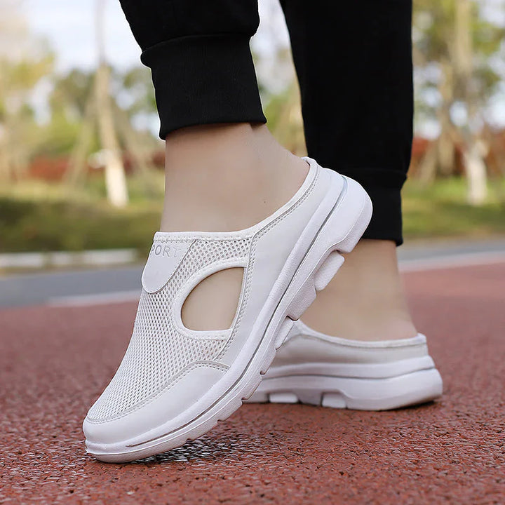 Scarpe casual ortopediche senza lacci per donna