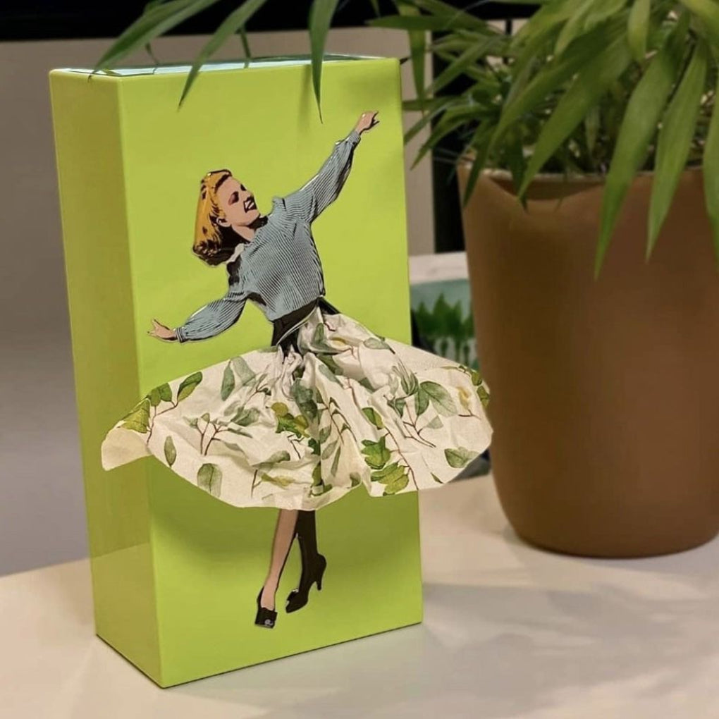 Scatola di fazzoletti Flying Skirt