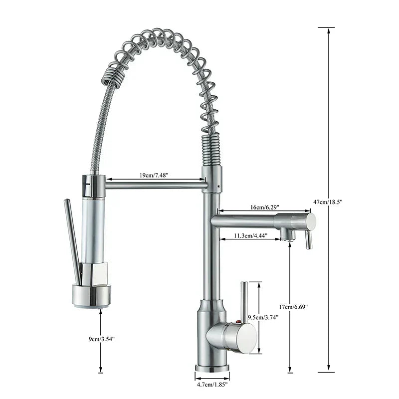 Rubinetto da cucina girevole a 360°