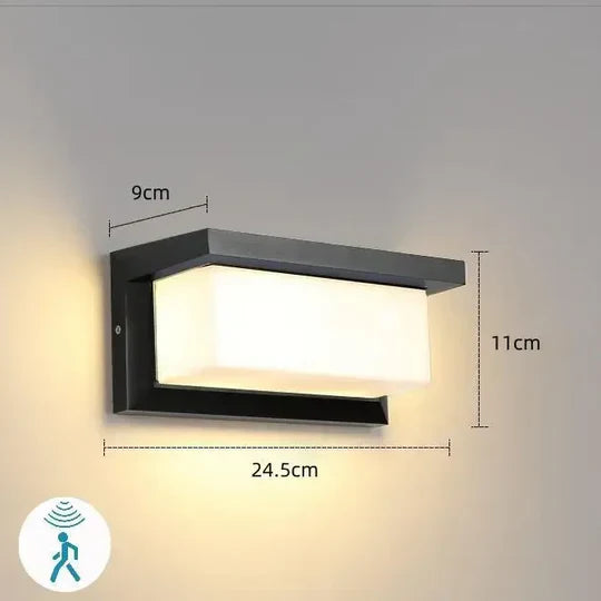 Lampada da parete per esterni a LED